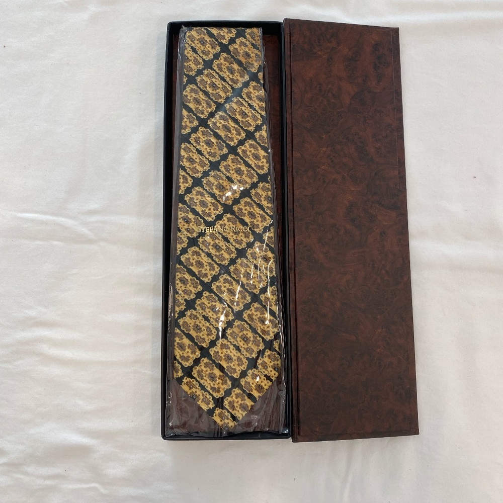 NWT Stefano Ricci Luxury Silk Tie